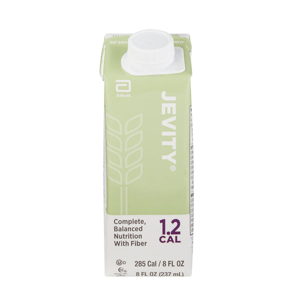 Jevity® 1.2 Cal with Fiber Tube Feeding Formula Unflavored Liquid 8 oz. Reclosable Carton (1048205_EA) 1/EA