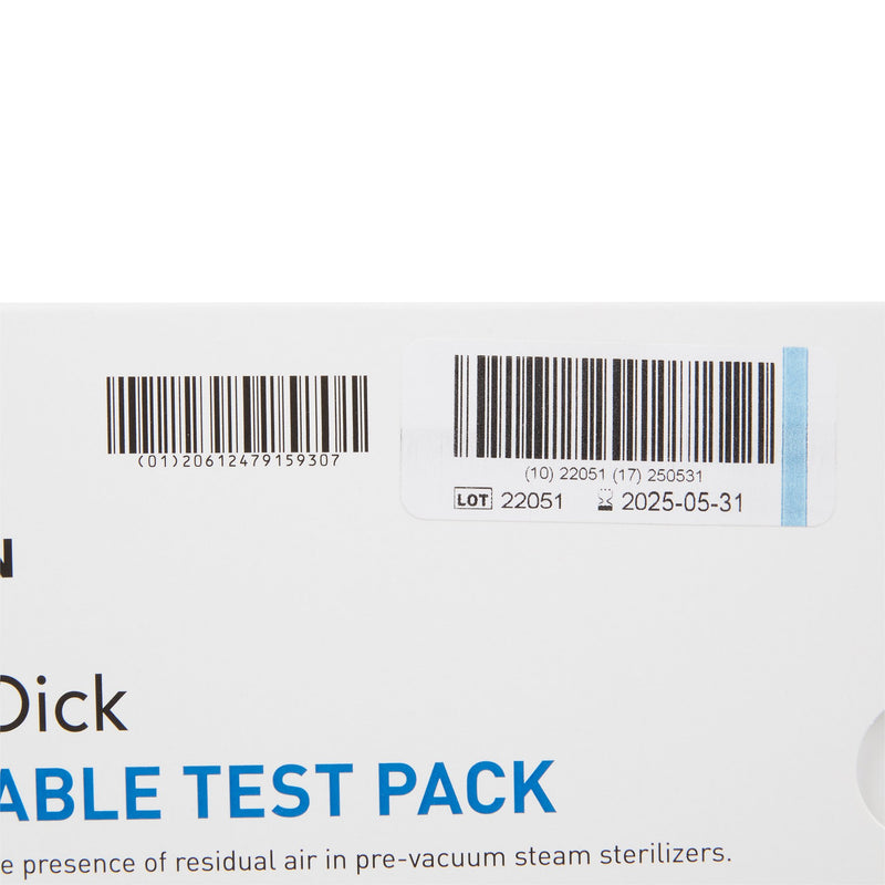 McKesson Sterilization Bowie-Dick Test Pack Steam (524874_CS) 30/CS