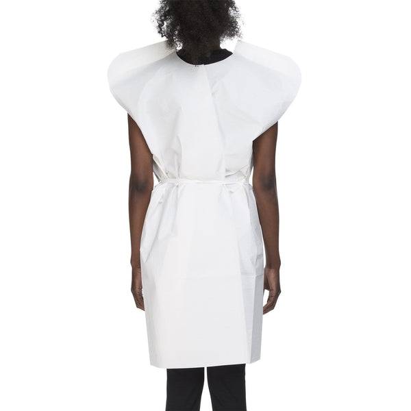 McKesson Patient Exam Gown One Size Fits Most White Disposable (149631_CS) 50/CS