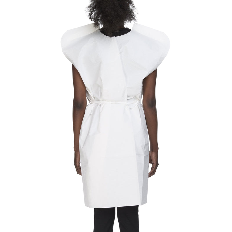 McKesson Patient Exam Gown One Size Fits Most White Disposable (149631_CS) 50/CS
