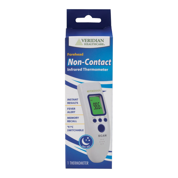 Veridian Non-Contact Skin Surface Thermometer Infrared Skin Probe Handheld (1237416_EA) 1/EA
