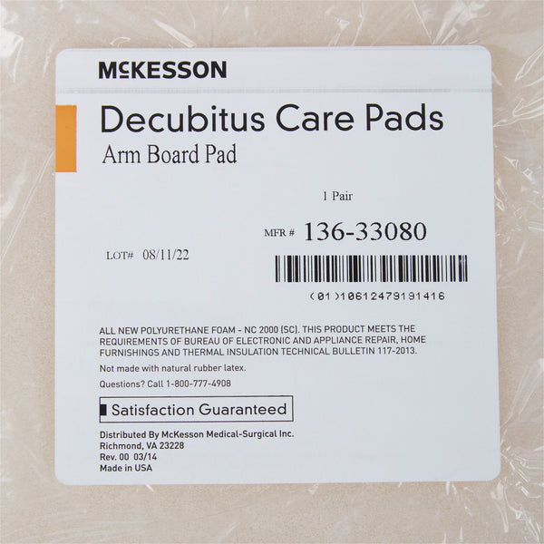 McKesson Armboard Pads For Use with Adding Aditional Padding to Standard Armboards (929209_CS) 12/CS