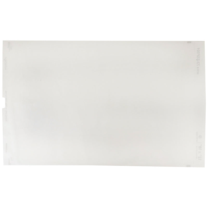 McKesson Argent™ Sure-Check® Sterilization Pouch Ethylene Oxide (EO) Gas / Steam 12 X 18 Inch Transparent / Blue Self Seal Paper / Film (527136_BX) 1/BX