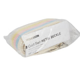 McKesson Gait Belt 60 Inch Length Pastel Stripe Polyester (864645_EA) 1/EA