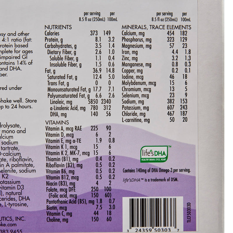 KetoVie® Peptide 4:1 Oral Supplement Unflavored Liquid 8.5 oz. Carton (1115256_EA) 1/EA