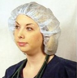 Dukal™ Bouffant Cap One Size Fits Most Blue Elastic Closure (363203_CS) 500/CS
