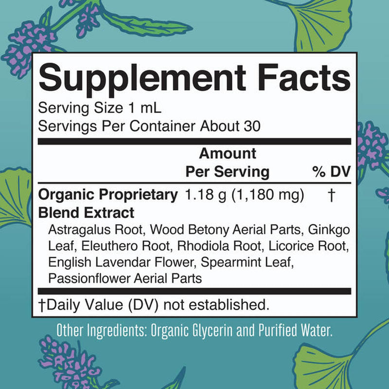 Mary Ruth's® Organic Kids Focus & Attention Dietary Supplement Organic Proprietary Blend 1,180 mg Strength Drop 1 oz. (1271770_EA) 1/EA