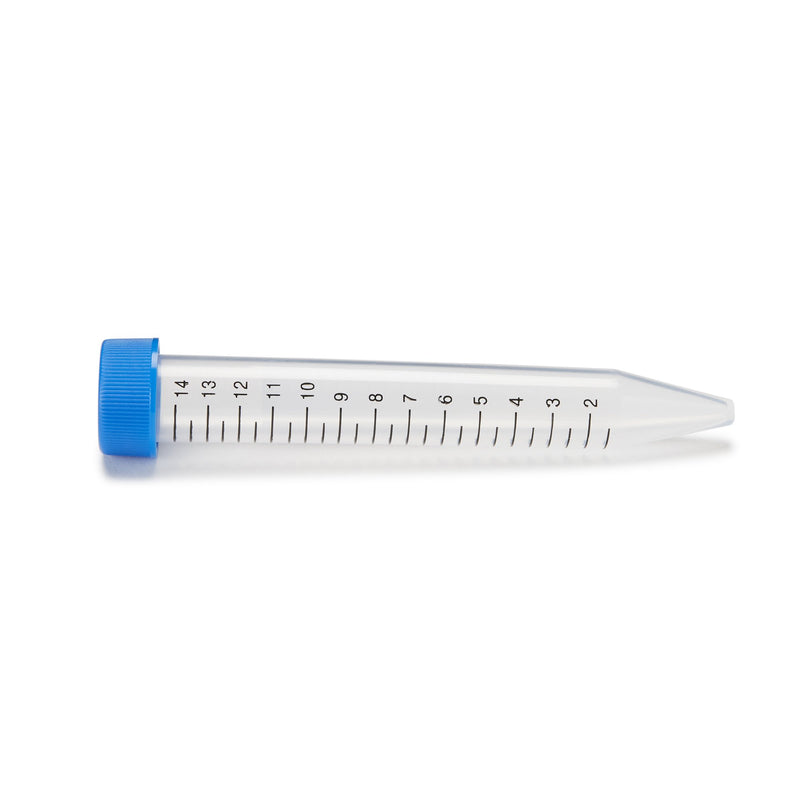 McKesson Centrifuge Tube Plain 15 mL Screw Cap Polypropylene Tube (1082079_BG) 25/BG