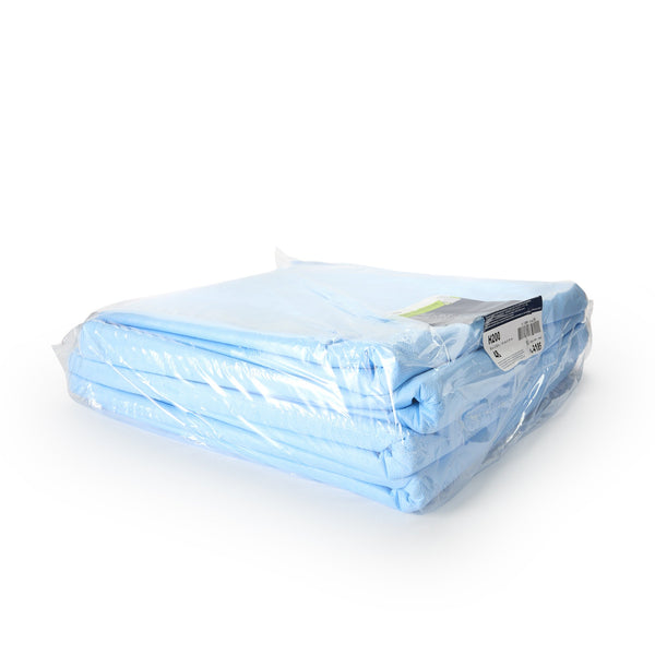 QUICK CHECK* H200 Sterilization Wrap White / Blue 36 X 36 Inch Dual Layer SMS Polypropylene Steam / EO Gas / Hydrogen Peroxide (810870_PK) 48/PK