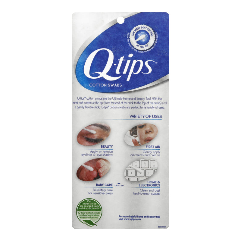 Q-Tip® Swabstick Cotton Tip Cotton Shaft 3 Inch NonSterile 500 per Pack (540426_PK) 1/PK