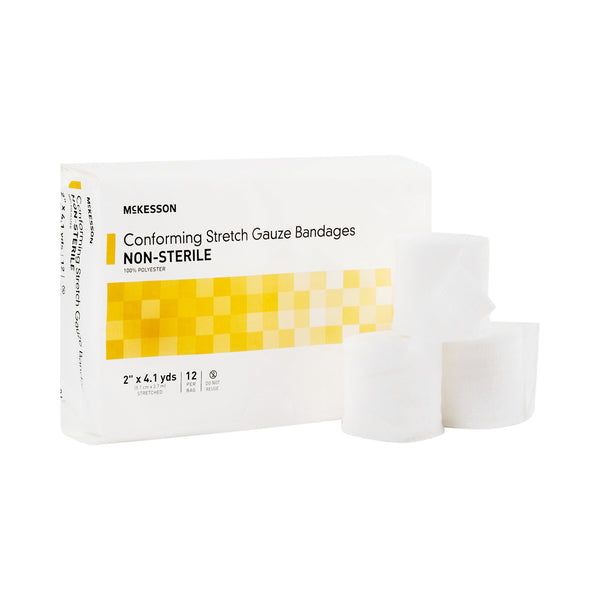 McKesson Conforming Bandage 2 Inch X 4-1/10 Yard NonSterile 12 per Pack (993032_CS) 96/CS