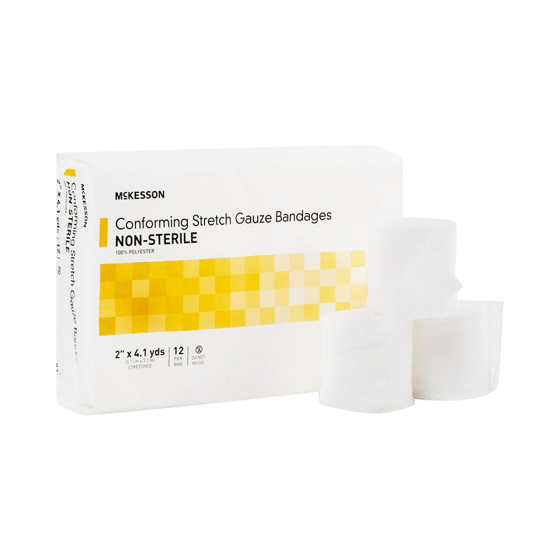 McKesson Conforming Bandage 2 Inch X 4-1/10 Yard NonSterile 12 per Pack (993032_CS) 96/CS