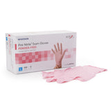 McKesson Pink Nitrile® Exam Glove Large NonSterile Nitrile Standard Cuff Length Textured Fingertips Pink Not Rated (1065403_BX) 250/BX