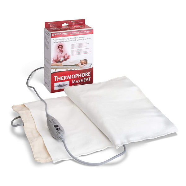 Thermophore® MaxHEAT™ Moist Heating Pad Back / Hip / Leg / Shoulders Large Cotton Blend Cover Reusable (540872_EA) 1/EA