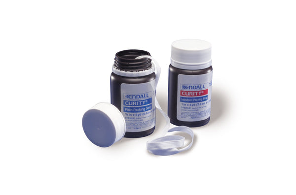Curity™ Wound Packing Strip Non-impregnated 1 Inch X 5 Yard Sterile (224789_CS) 12/CS