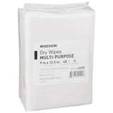McKesson Task Wipe Medium Duty 48 Count Poly Pack 9 X 12-1/2 Inch NonSterile Disposable (864655_PK) 48/PK