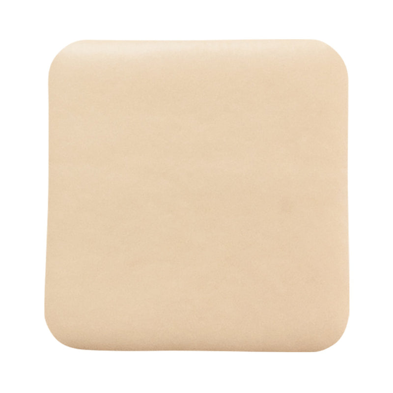 McKesson Lite Thin Foam Dressing 4 X 4 Inch Without Border Film Backing Silicone Gel Adhesive Square Sterile (1083093_BX) 10/BX