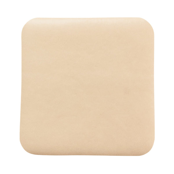 McKesson Lite Thin Foam Dressing 4 X 4 Inch Without Border Film Backing Silicone Gel Adhesive Square Sterile (1083093_CS) 200/CS