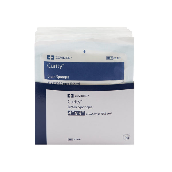 Curity™ Drain Sponge Nonwoven 4 X 4 Inch Sterile (685514_CS) 300/CS