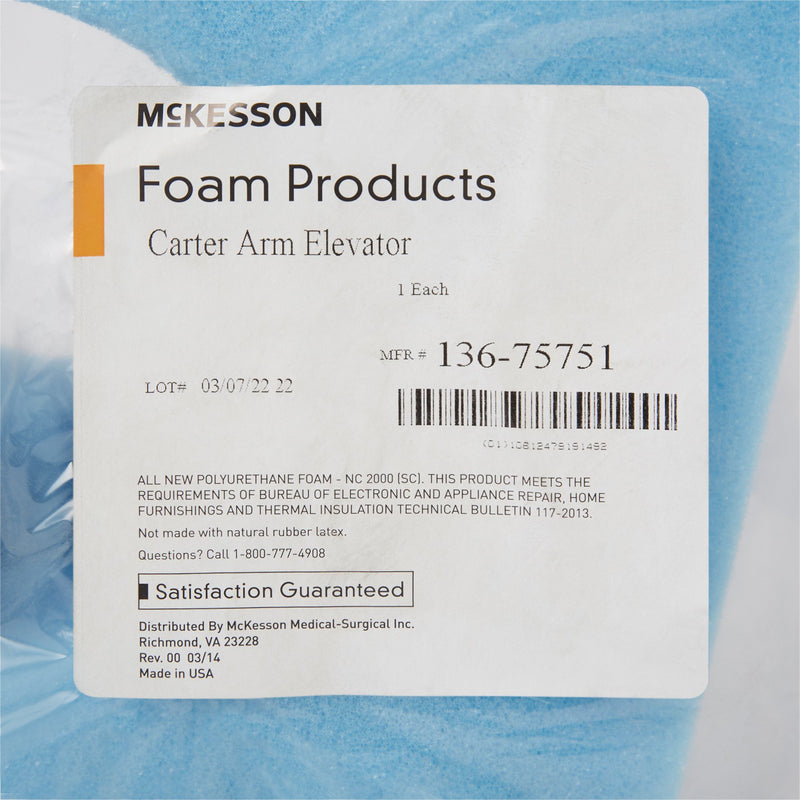 McKesson Arm Elevator 12 W X 9 L X 16 H Inch Foam Freestanding (929215_CS) 5/CS