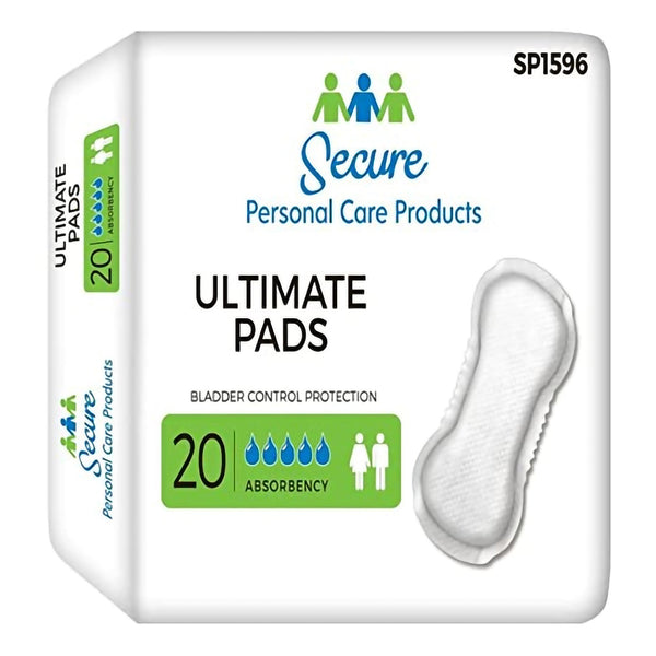 TotalDry™ Bladder Control Pad 16-1/2 Inch Length Heavy Absorbency Polymer Core Regular (975712_BG) 20/BG