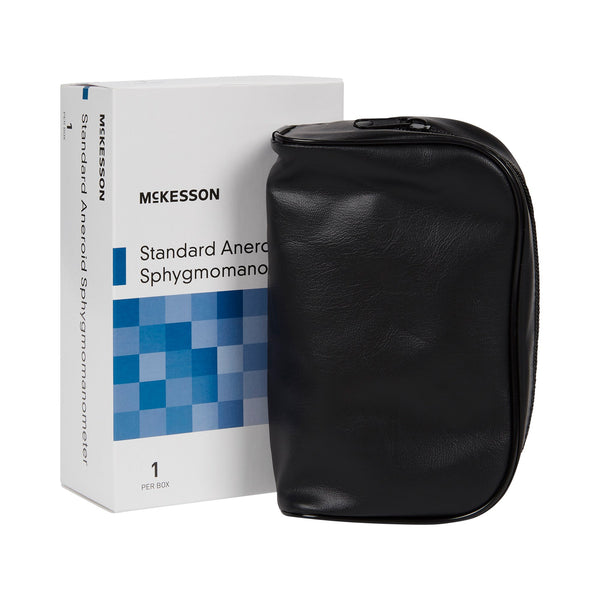 McKesson Brand Aneroid Sphygmomanometer Unit Pediatric Cuff Nylon Cuff 13 - 19.5 cm Pocket Aneroid (1067633_EA) 1/EA