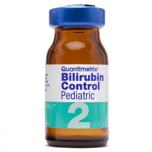 Quantimetrix General Chemistry Control Bilirubin Pediatric Level 2 3 X 3 mL (285445_EA) 1/EA