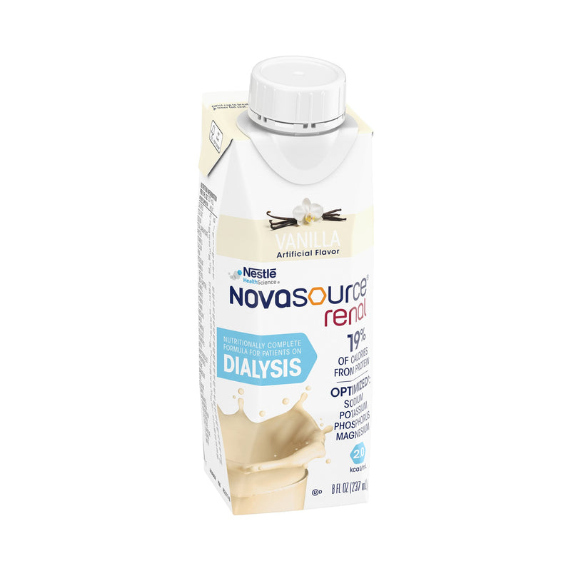 Novasource® Renal Oral Supplement Vanilla Flavor Liquid 8 oz. Carton (1178536_EA) 1/EA