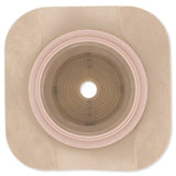 New Image™ CeraPlus™ Ostomy Barrier Precut, Extended Wear Adhesive Tape Borders 57 mm Flange Red Code System 1-1/4 Inch Opening (1158422_BX) 5/BX