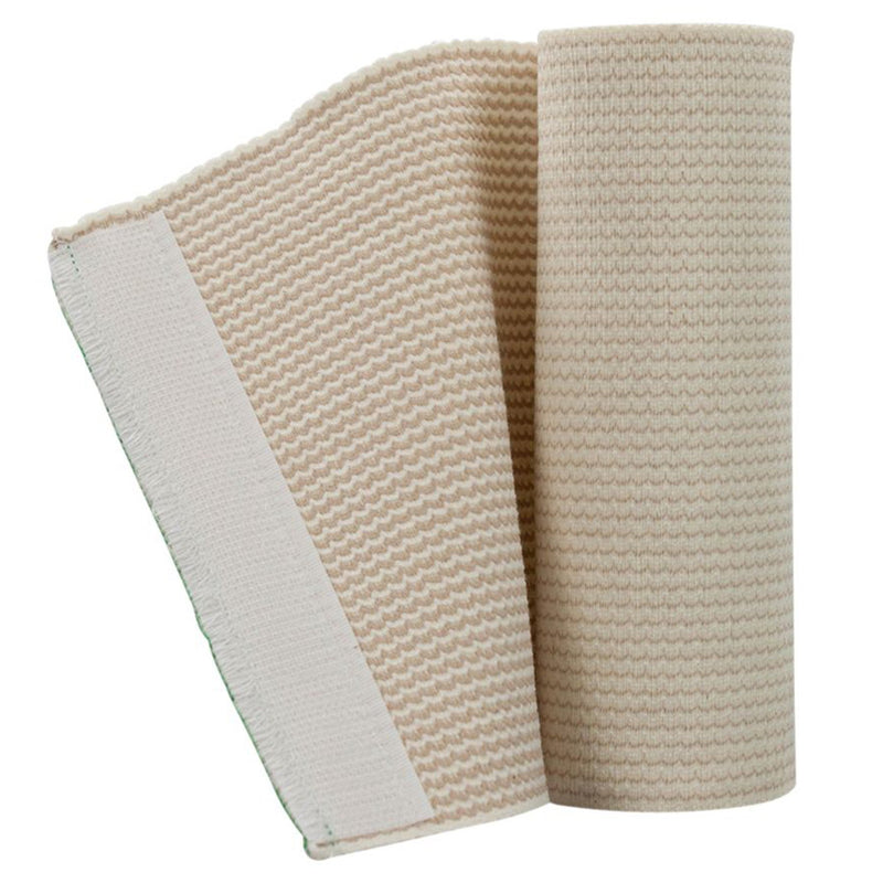 EZe-Band® LF Elastic Bandage 6 Inch X 11 Yard Double Length Double Hook and Loop Closure Tan NonSterile Standard Compression (478271_CS) 24/CS