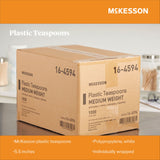 McKesson Spoon Medium Weight White Polypropylene (1049901_CS) 1000/CS