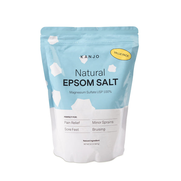 Kanjo Epsom Salt Magnesium Sulfate USP Granules 2 lbs. Pouch (1236443_CS) 20/CS