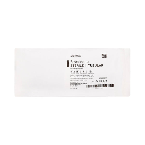 McKesson Surgical Stockinette Tubular 6 X 48 Inch Sterile (460832_CS) 18/CS