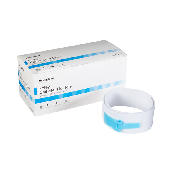 McKesson Leg Strap 2 X 24 Inch Length, Dual-Locking Tabs, Stretch Material, Hook and Loop Closure, Nonsterile (1107740_BG) 1/BG