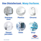 Clorox Healthcare® Bleach Germicidal Surface Disinfectant Cleaner Trigger Spray Liquid 32 oz. Bottle Fruity Floral Bleach Scent NonSterile (909774_CS) 6/CS