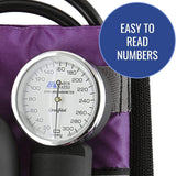 Mabis Aneroid Sphygmomanometer with Cuff Nylon Cuff Palm Aneroid (1237839_EA) 1/EA