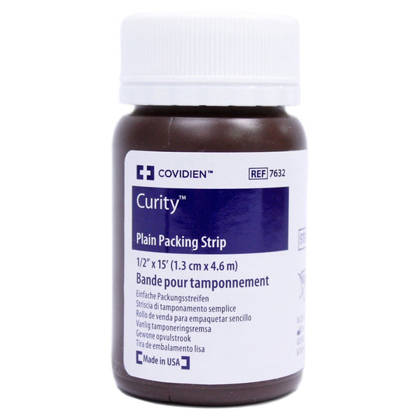 Curity™ Wound Packing Strip Non-impregnated 1/2 Inch X 5 Yard Sterile (224788_EA) 1/EA
