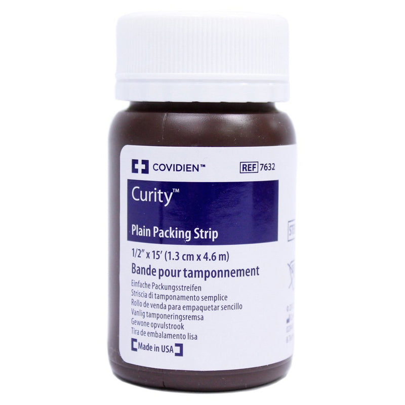 Curity™ Wound Packing Strip Non-impregnated 1/2 Inch X 5 Yard Sterile (224788_EA) 1/EA
