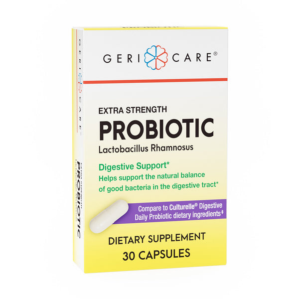 Geri-Care® Probiotic Dietary Supplement 30 per Box Capsule (1063074_CS) 12/CS