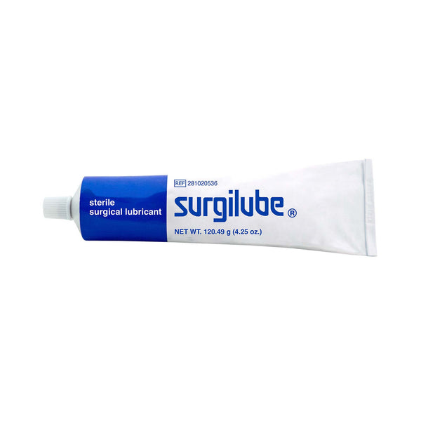 Surgilube® Lubricating Jelly - Carbomer free 4.25 oz. Tube Sterile (1050799_BX) 12/BX