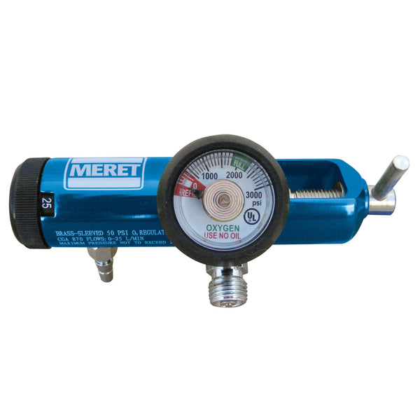 MERET USA LLC Oxygen Regulator 0-25LPM DISS (1204748_EA) 1/EA