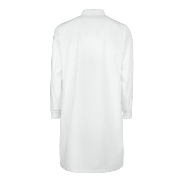 Fashion Seal Uniforms Lab Coat White Medium Knee Length 80% Polyester / 20% Cotton Reusable (481348_EA) 1/EA
