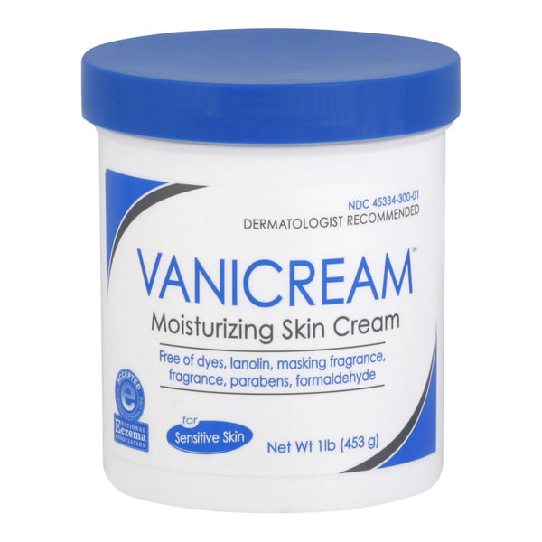 Vanicream® Hand and Body Moisturizer 16 oz. Jar Unscented Cream (832829_EA) 1/EA