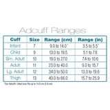 Adcuff™ Reusable Blood Pressure Cuff and Bulb 19 to 27 cm Arm Nylon Cuff Small Adult Cuff (935051_EA) 1/EA