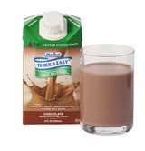 Thick & Easy® Dairy Thickened Beverage 8 oz. Carton Chocolate Flavor Liquid IDDSI Level 2 Mildly Thick (997938_CS) 27/CS