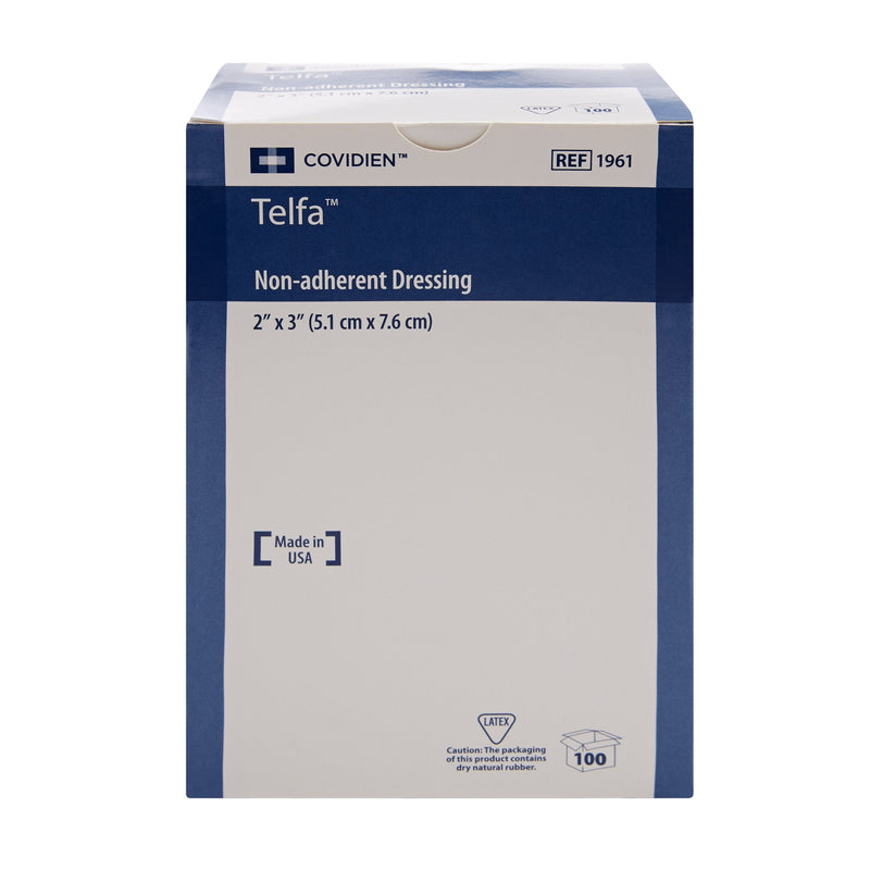 Telfa™ Ouchless Non-Adherent Dressing 2 X 3 Inch Sterile 1 per Pack (9962_CT) 100/CT