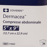 Dermacea™ Abdominal Pad 5 X 9 Inch Sterile 1 per Pack (566395_TR) 36/TR