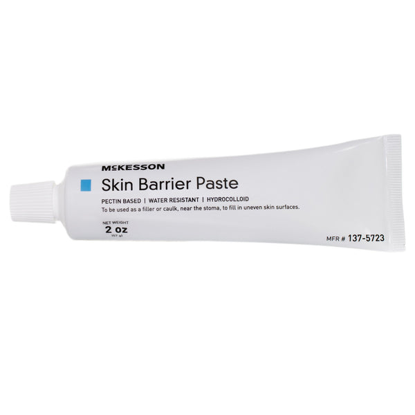 McKesson Ostomy Barrier Paste 2 oz. Tube, Pectin-Based, Protective Skin Barrier (1081295_EA) 1/EA