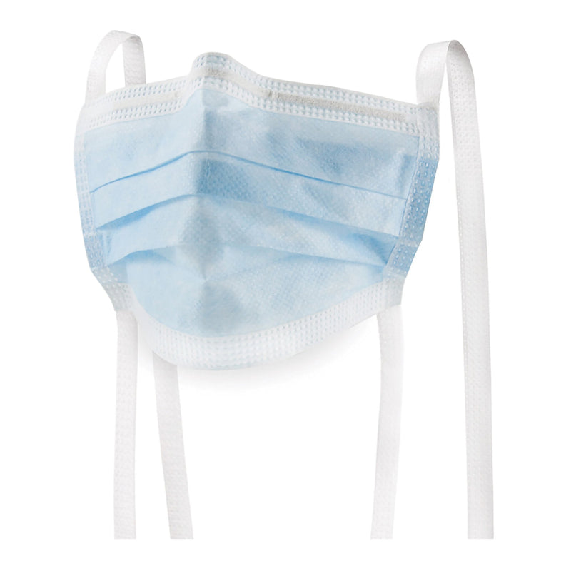 McKesson Surgical Mask ASTM Level 1 Tie Closure One Size Fits Most (206484_CS) 300/CS
