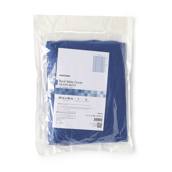 McKesson Table Drape 50 X 90 Inch For Back Table (1130794_PK) 1/PK